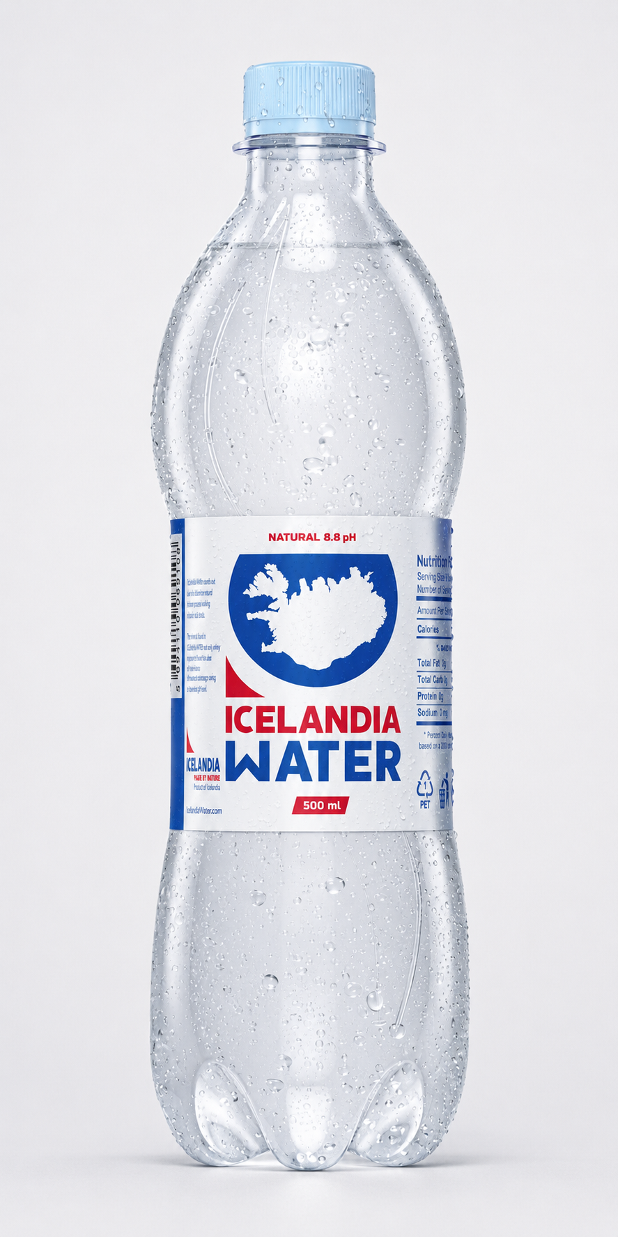Icelandia Water 500 ml PET bottle